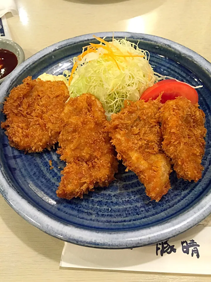 Snapdishの料理写真:一口カツランチ*\(^o^)/*|すかラインさん