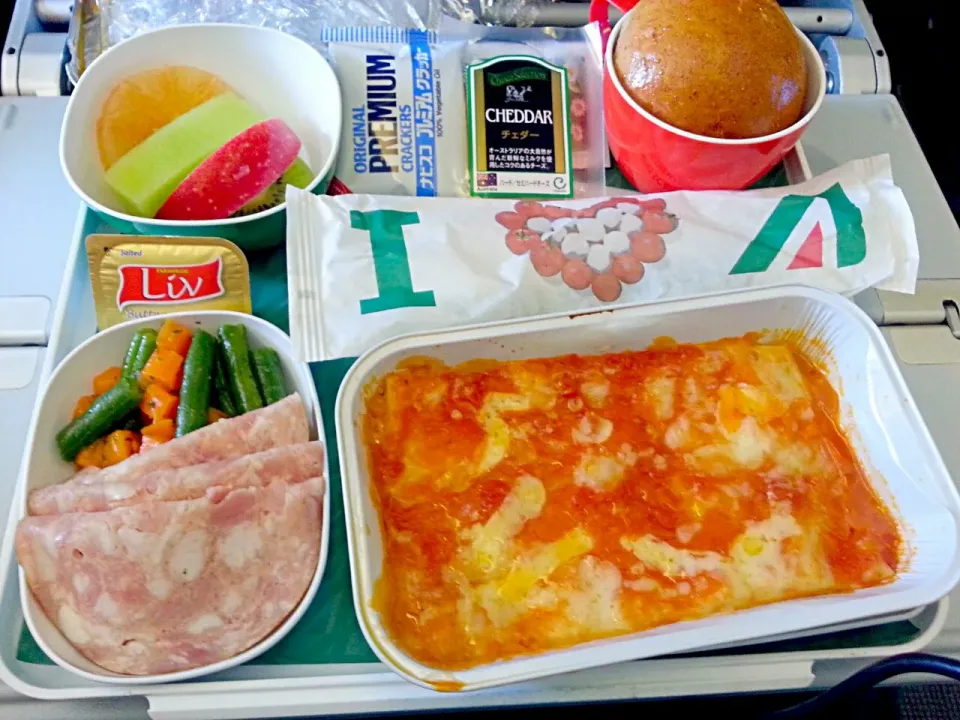 アリタリア航空 機内食|토모코さん