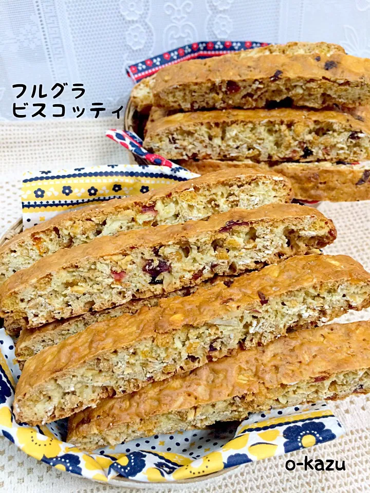 じゅんこさんの料理 フルグラ＊ビスコッティ|o-kazuさん