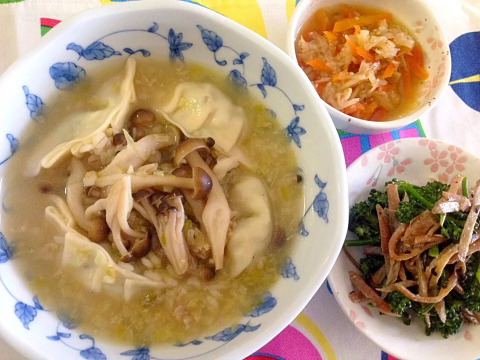 Dumpling soup lunch :)|mさん