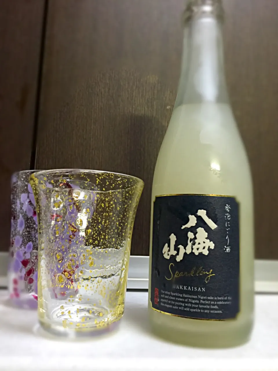 八海山 発泡にごり酒♡|なつkitchenさん