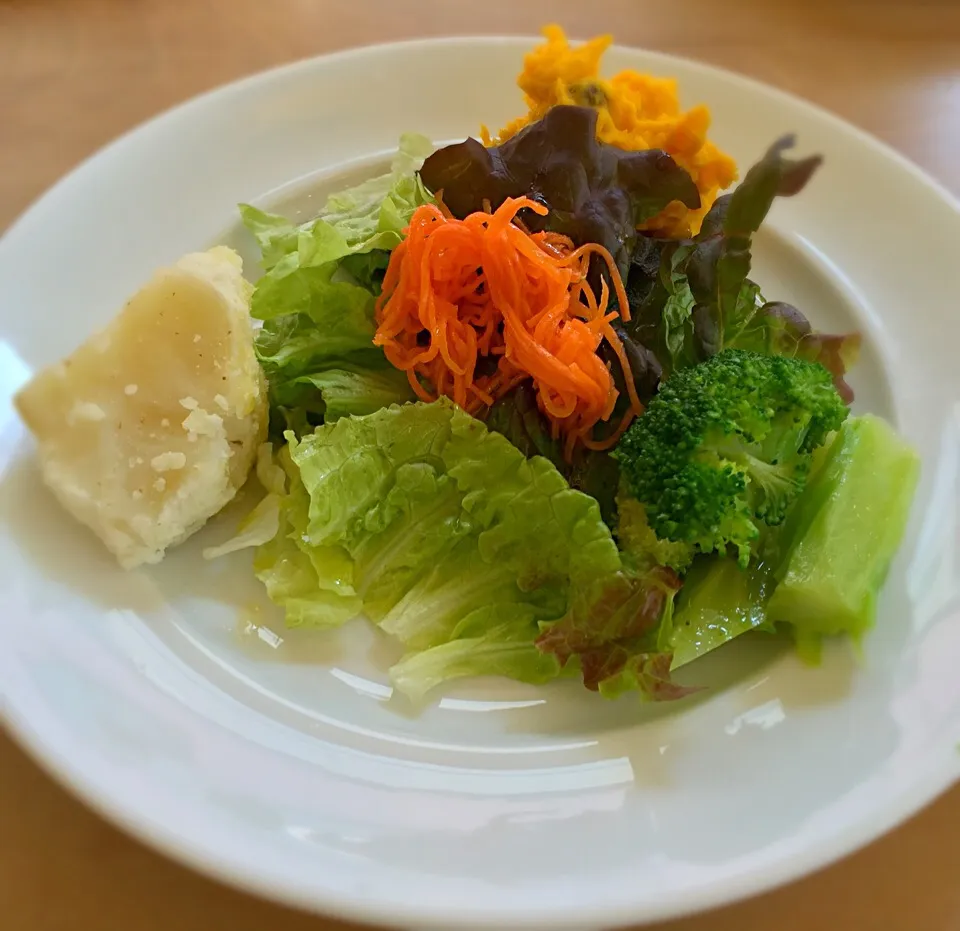 食堂ハタケタナカ「定番ランチ」のお野菜|かすみんさん