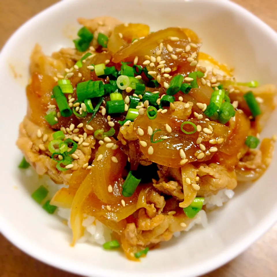 甜麺醤で焼肉丼✨|Tomomi Kigoshiさん