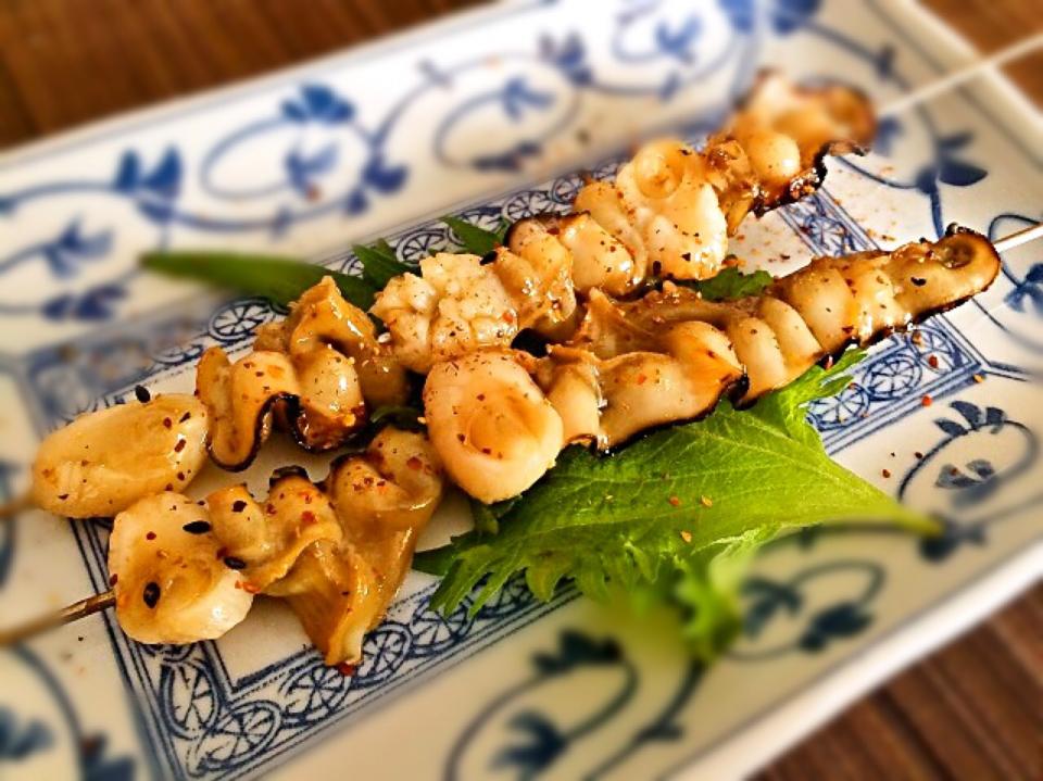 ヒモと二柱の串焼き タイラギ Hisoka7 Snapdish スナップディッシュ Id 8cm9na