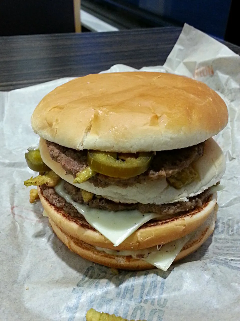 Snapdishの料理写真:jalapeno double double|Ricky Rod Spanishさん