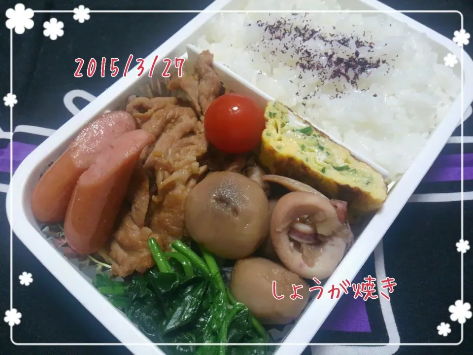 Snapdishの料理写真:今日のダンナ弁当|marikoさん