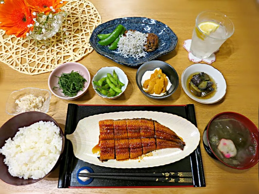 うなぎの蒲焼き定食|ゆきっぴさん