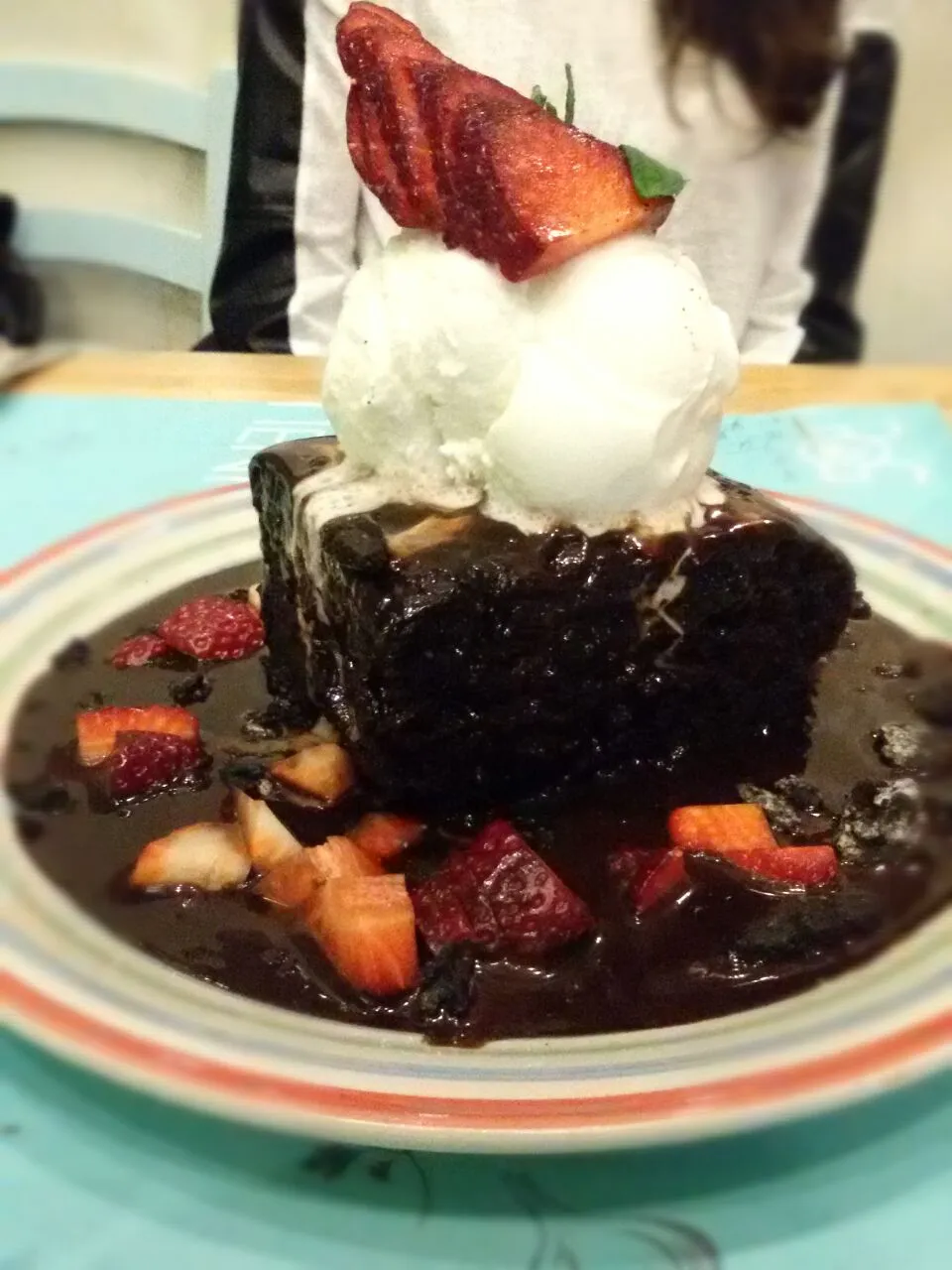 Chocolate souffle 😍😍😍|Gina Tさん