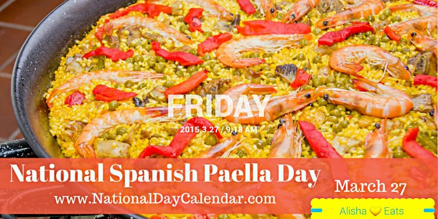 National Spanish Paella Day 🔥 😋 🔥 #Spanish cuisine #Main dish #FoodDay ❤|Alisha GodsglamGirl Matthewsさん