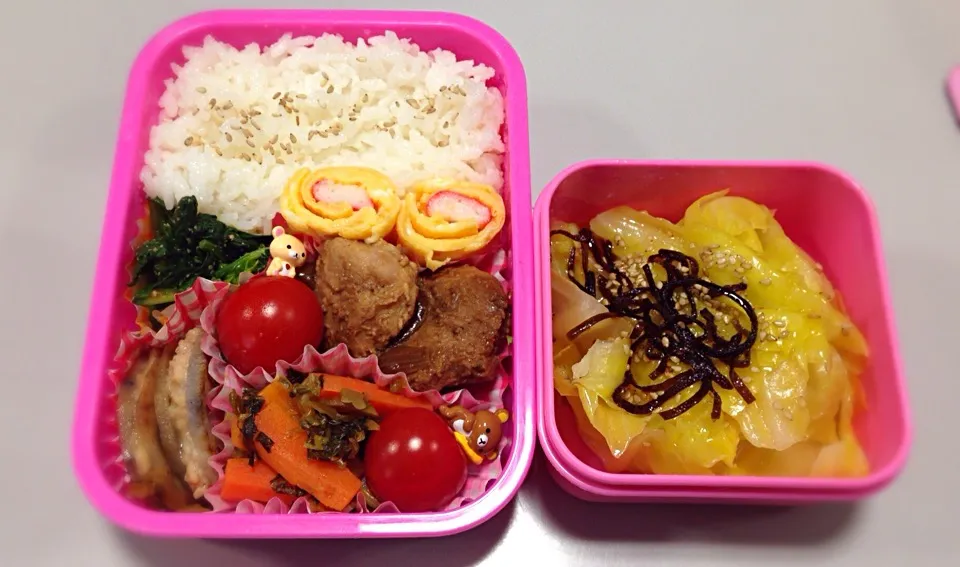 Snapdishの料理写真:◎2015.03.28  お弁当◎|あやのさん