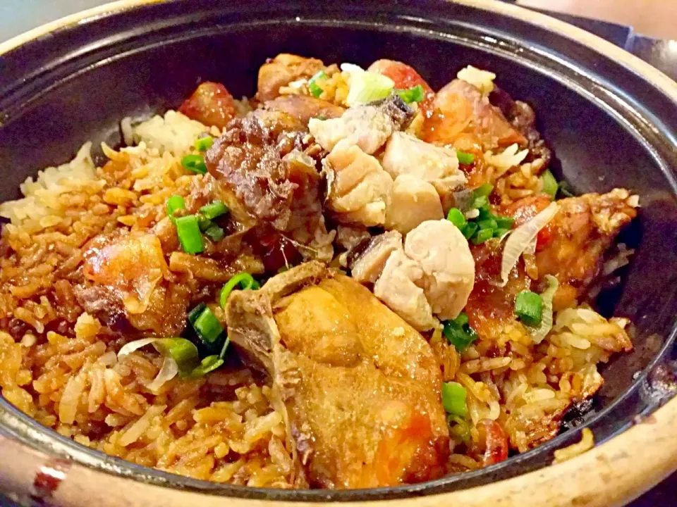 Malaysian Street Food - Claypot Chicken Rice Salted Fish|🌷lynnlicious🌷さん