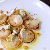 Grilled Turnip Salad with Gorgonzola, Walnut|Yuさん