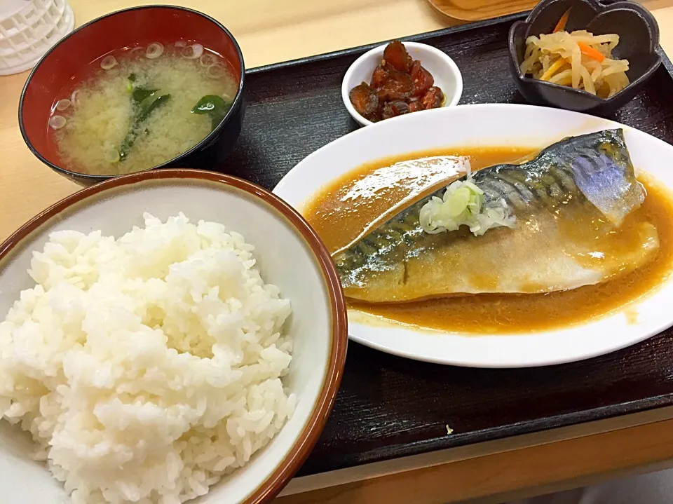 サバの味噌煮定食|T. Wonderさん