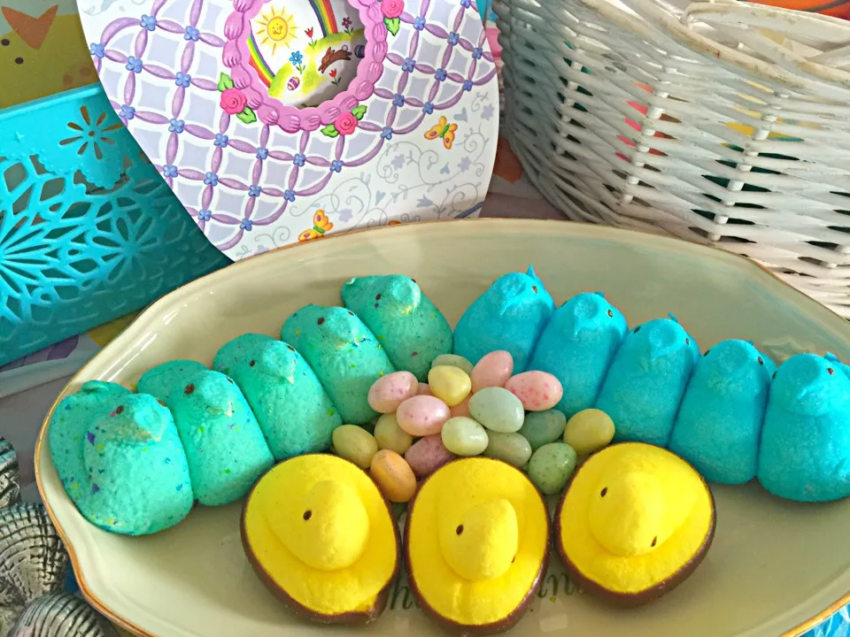 Easter peeps marshmallows|KyokoKさん