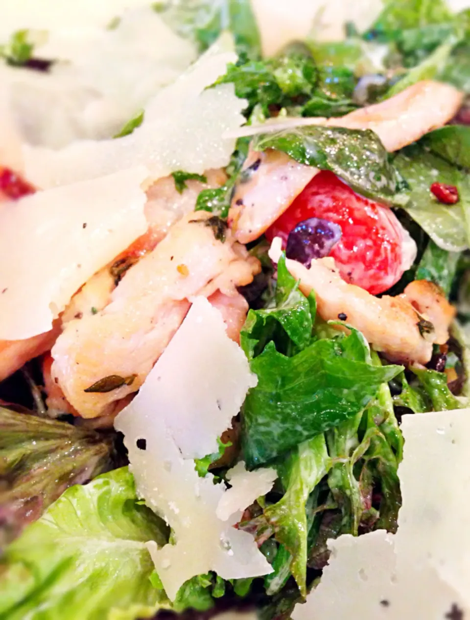 Snapdishの料理写真:Chicken salad@Pepperoni Pizzeria, Zion Rd|coxiella24さん