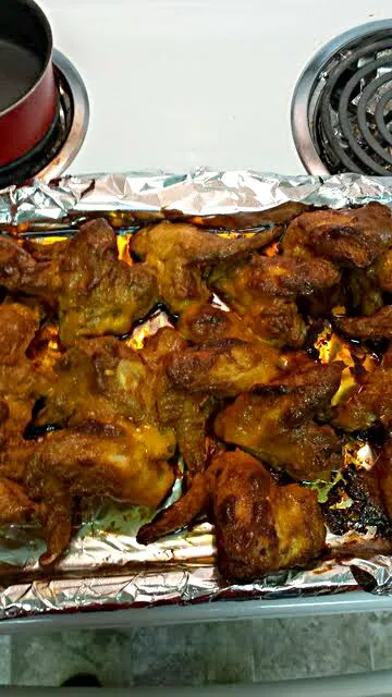 I Made My Favorite Hot Wings Last Night 🌃 🍗 🍹 🍗 Finished  #Chicken Wings #Yummy  #Snack/Teatime #Dinner 🔥 😋 🔥|Alisha GodsglamGirl Matthewsさん