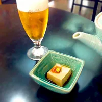 Snapdishの料理写真:自家製胡麻豆富|Nobuyuki  Nishimuraさん