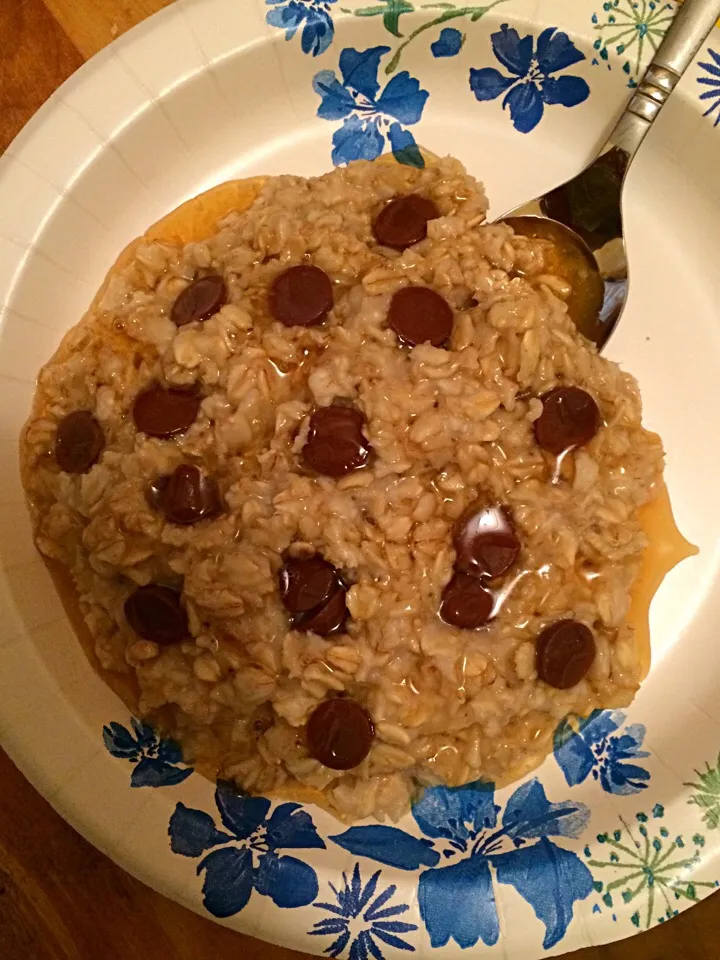 #Turtle Chip Oatmeal with Honey|Chanoah Warrenさん