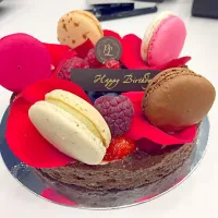 Paul Lafayet macaron brownie cake|Jesslyn Seahさん