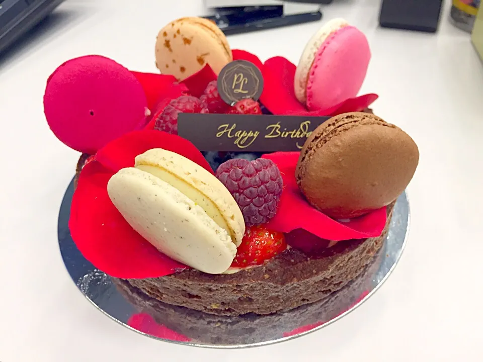 Paul Lafayet macaron brownie cake|Jesslyn Seahさん