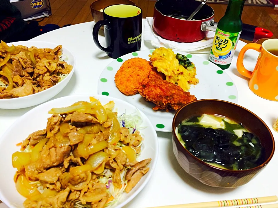 豚肉の生姜焼き丼|あんちょび・さん