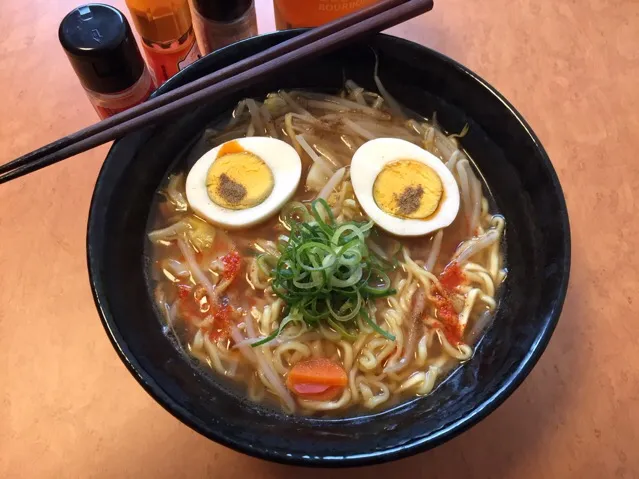 マルちゃん正麺🍜、味噌味❗️꒰#'ω`#꒱੭✨|サソリさん