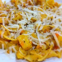 Snapdishの料理写真:pasta e patate :)|tomomi tawaraさん