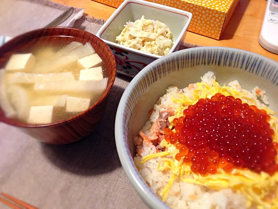 Snapdishの料理写真:鮭とイクラの親子丼|mc_hstksさん