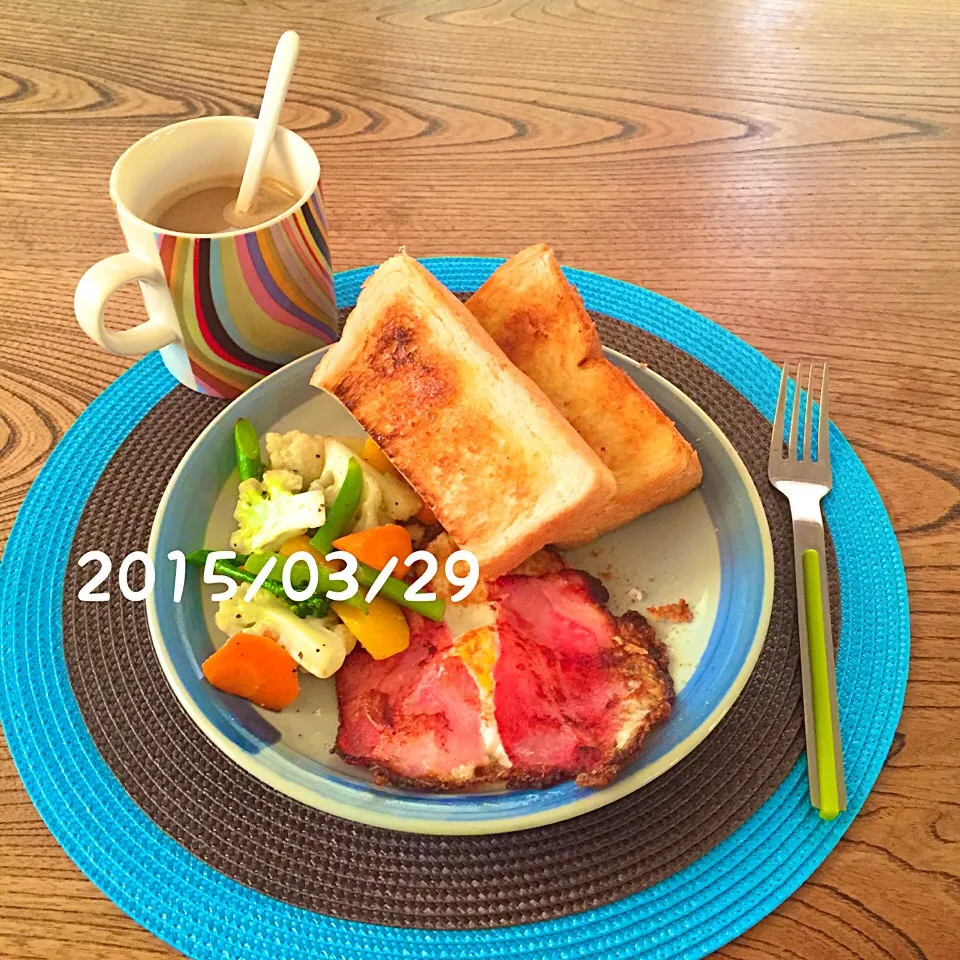 Snapdishの料理写真:朝ごはん 2015・3・29|ローゼルさん