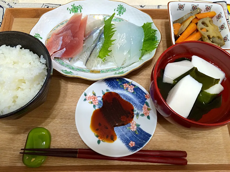 刺身定食|中山真理子さん