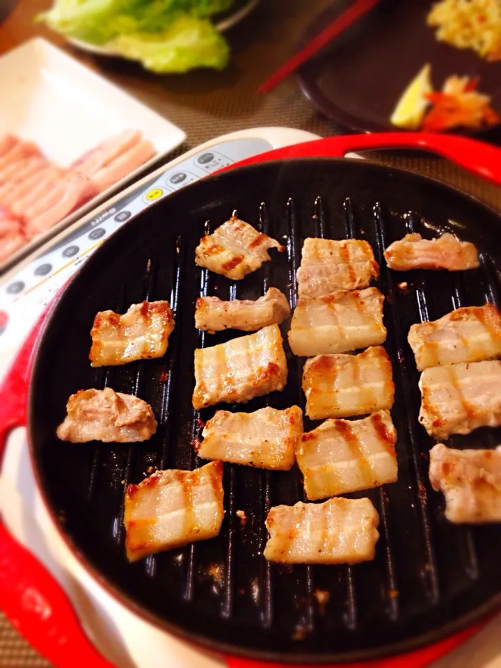 お家ご飯♪①豚バラ焼肉|ピロさん