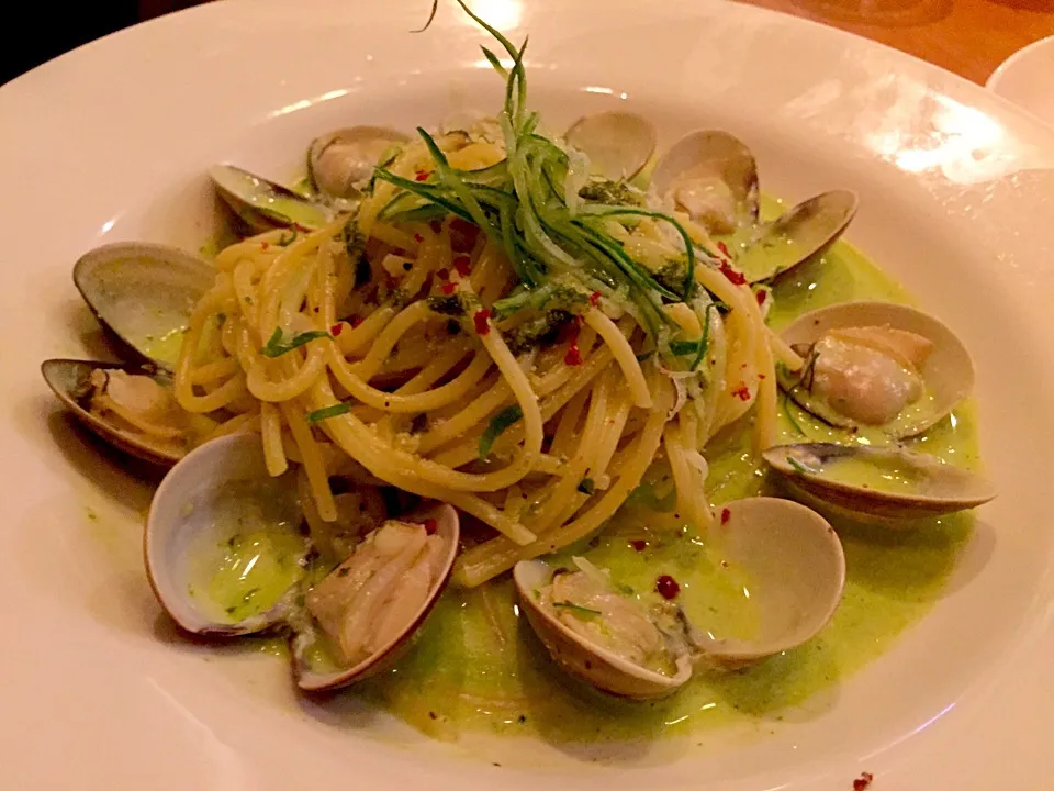 Clam pasta|Sky Blueさん