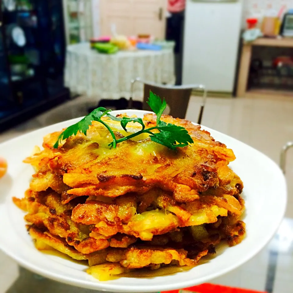 German potato pancake 30.03.15 monday|wu lan lieさん