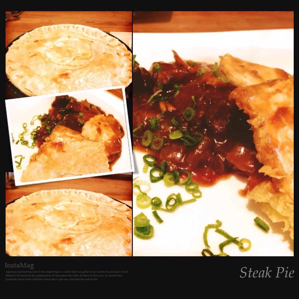 Homemade Steak & Guinness Pie|Emanuel Hayashiさん