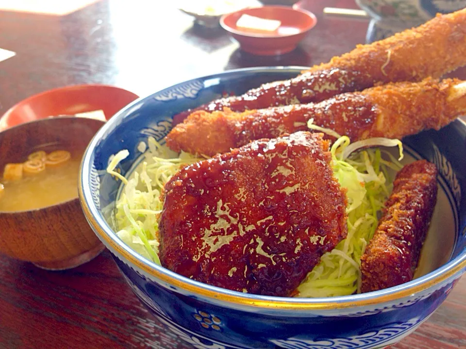 会津若松のソースカツ丼。ソースが美味しい！|Yuccaさん