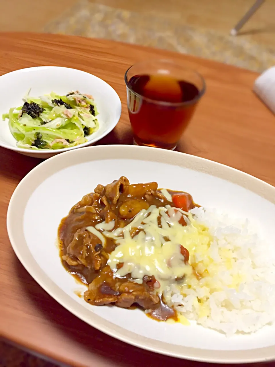 1人暮らし初日カレー|あおきさん