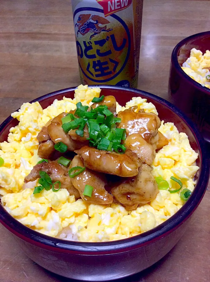 鶏丼の玉子入り♫(^_^)v|Norio Fukudaさん