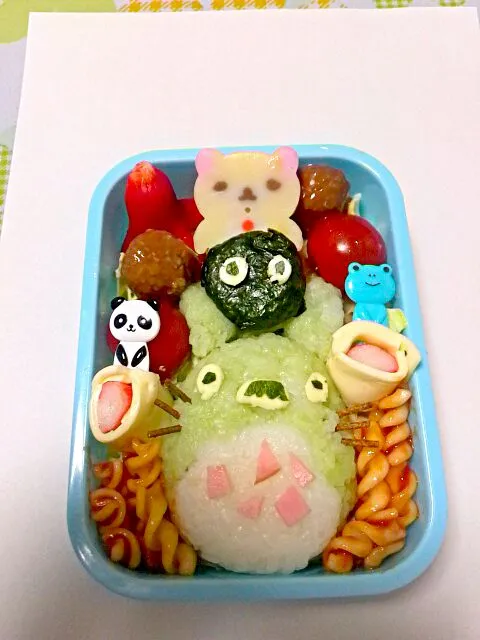 Snapdishの料理写真:トトロキャラ弁4作目|おたるっこさん