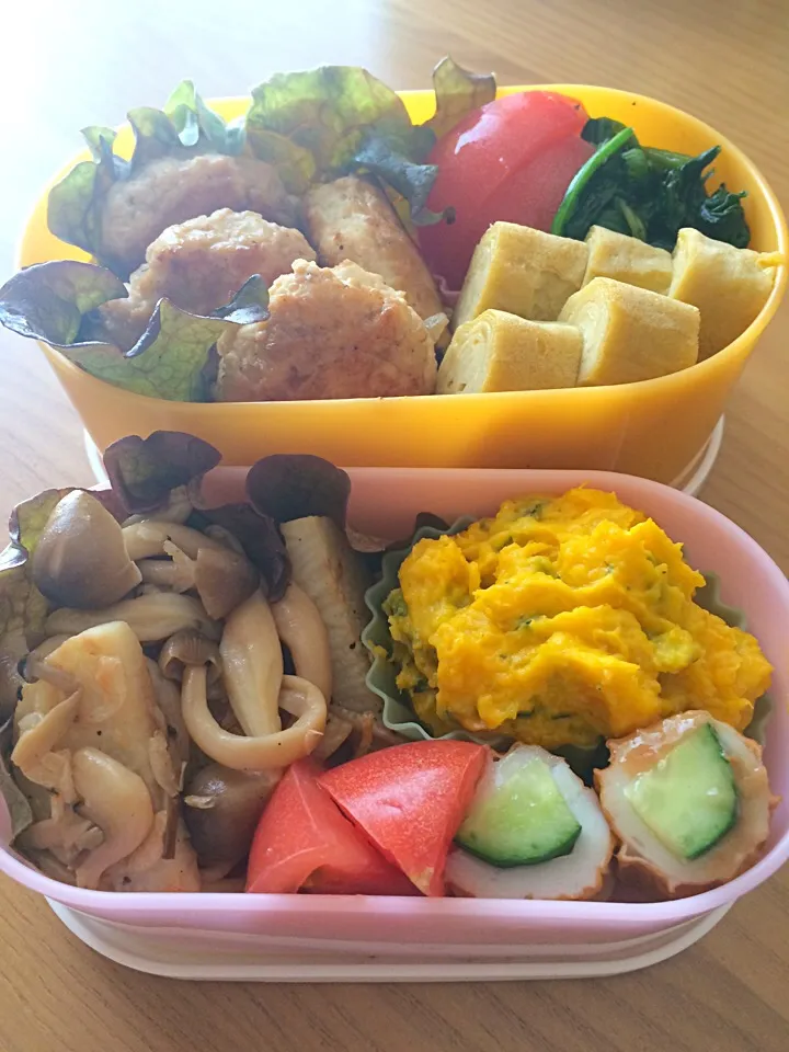 Snapdishの料理写真:お花見お弁当～(✿˘艸˘✿)|airi-nさん