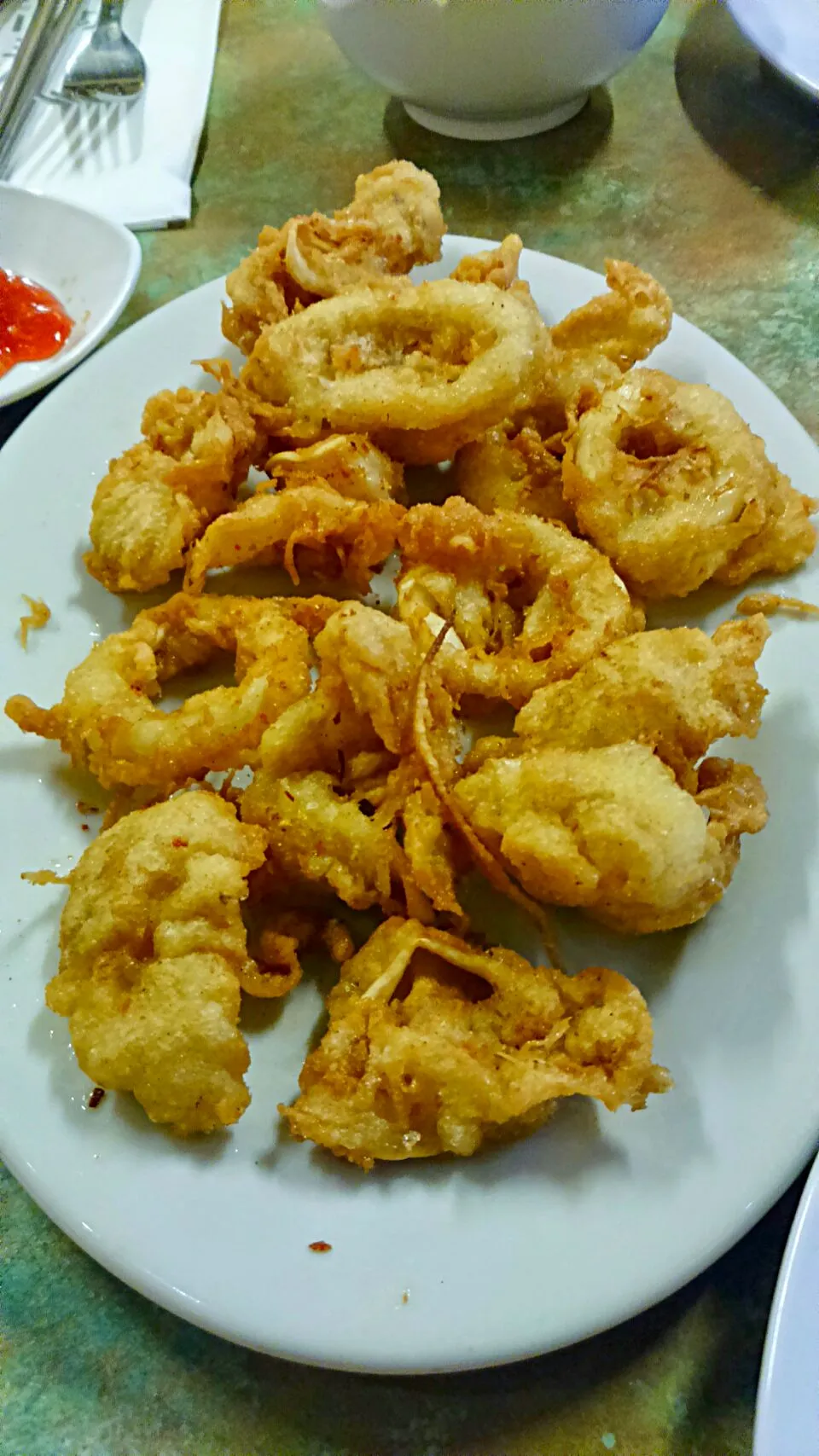 Fried squid rings|Nicholas Tayさん