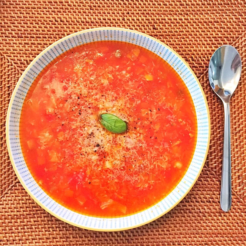 Snapdishの料理写真:ミネストローネ=Minestrone soup|K2さん