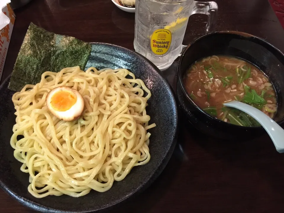 名前が渋い Golden孔雀軒         特製つけ麺|酩酊親父さん