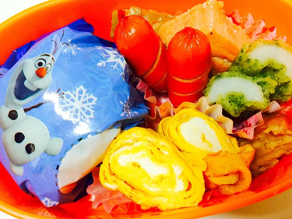 アナ雪オラフしゃけお弁当|ととろさん