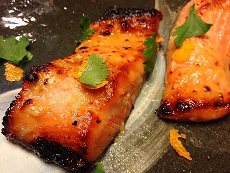 Sayaka's maple miso glazed salmon|Sayakaさん