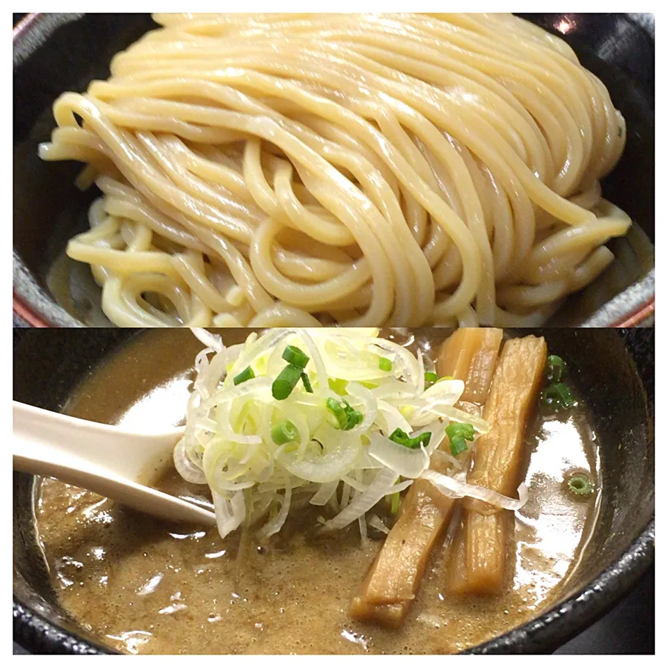 Snapdishの料理写真:濃厚つけ麺@晴(入谷)|yoooochanさん