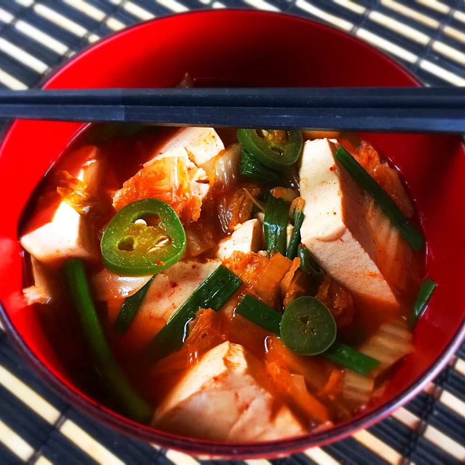 Kimchi Jjigae #nomeatmonday|mamaeriさん