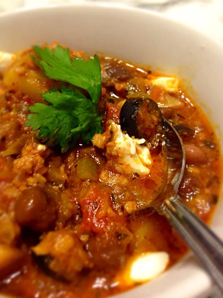 Sayaka's chili with sour cream|Sayakaさん