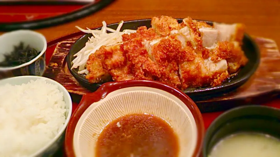 チキンカツ！！定食(*´ڡ`●)|𓇼𓆉𝓜𝓪𝓶𝓲𓆉𓇼さん