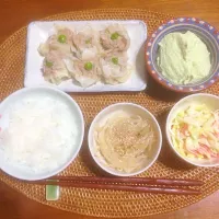 Snapdishの料理写真:シュウマイ☆アボカド豆腐☆|わかさん