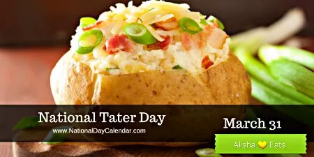 🍠🍟🚩HAPPY NATIONAL TATER DAY 🚩🍟🍠 #Vegetable #FoodDay ❤ ❤ ❤|Alisha GodsglamGirl Matthewsさん